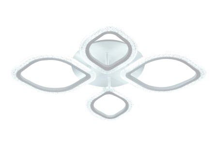 картинка Потолочная люстра диммируемая светодиодная с пультом регулировкой цветовой температуры и яркости ночным режимом и таймером 10251/4LED от магазина BTSvet