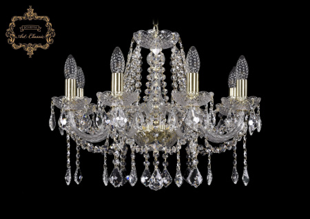 Хрустальная подвесная люстра 11.12.8.195.Gd.L