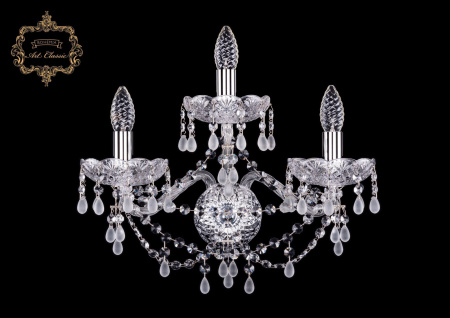 Хрустальное бра 10.24.2+1.165.XL.Cr.V0300