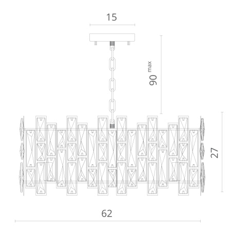 картинка Подвесная люстра Medea 1684/01 LM-10 от магазина BTSvet