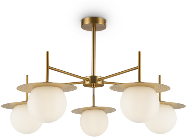 Потолочная люстра на штанге Camelia FR5202PL-05BS