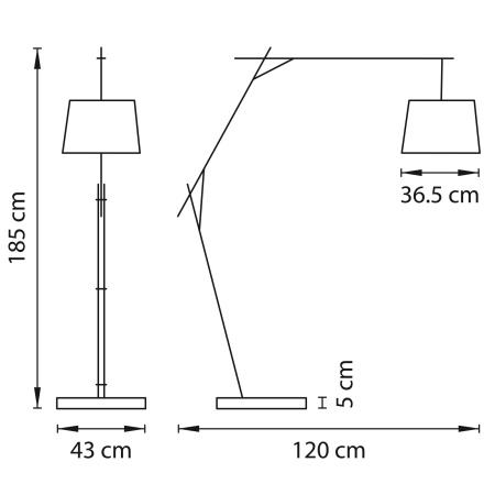 картинка Торшер SIMPLE LIGHT 808710 от магазина BTSvet