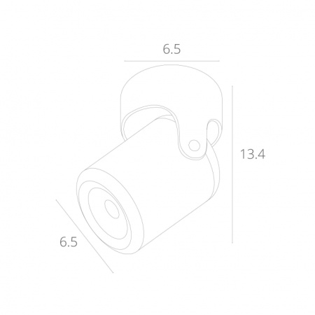 картинка Спот A3316PL-1BK от магазина BTSvet