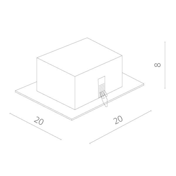 картинка Встраиваемый светильник A5949PL-1GY от магазина BTSvet