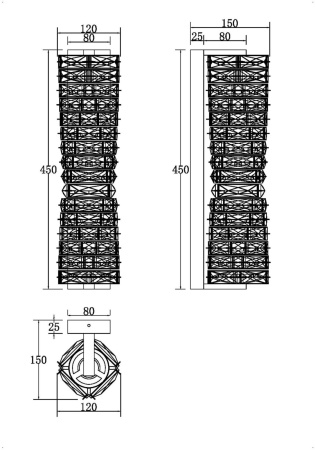 картинка Бра светодиодное Coil MOD125WL-L6CH3K от магазина BTSvet