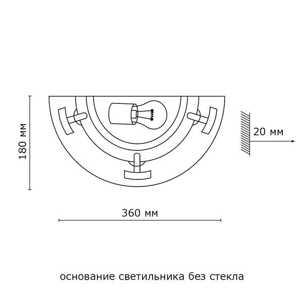 картинка Настенный светильник Greca Wood s 060 от магазина BTSvet