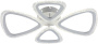 картинка Люстра потолочная Kayla 6096-104 светодиодная с пультом 80 Вт LED 2750-5850К от магазина BTSvet