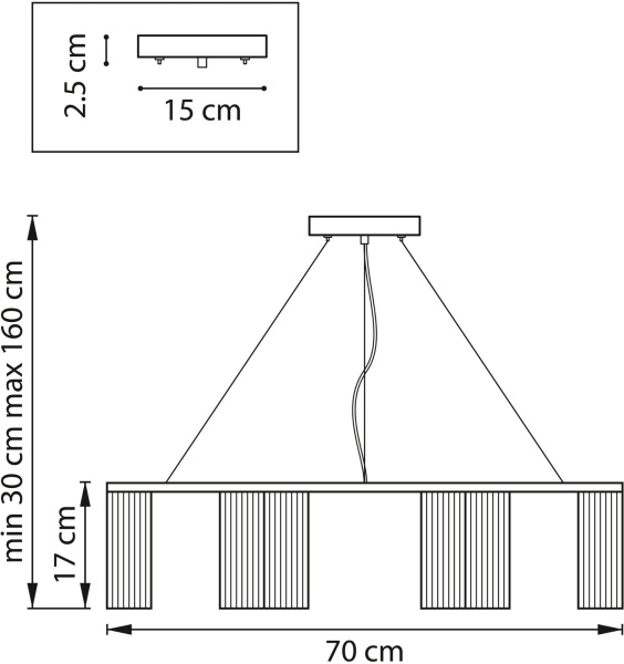 картинка Подвесная люстра Roma 718123 от магазина BTSvet