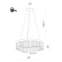картинка Подвесная люстра хрустальная Charlie 6817/02 SP-10 от магазина BTSvet