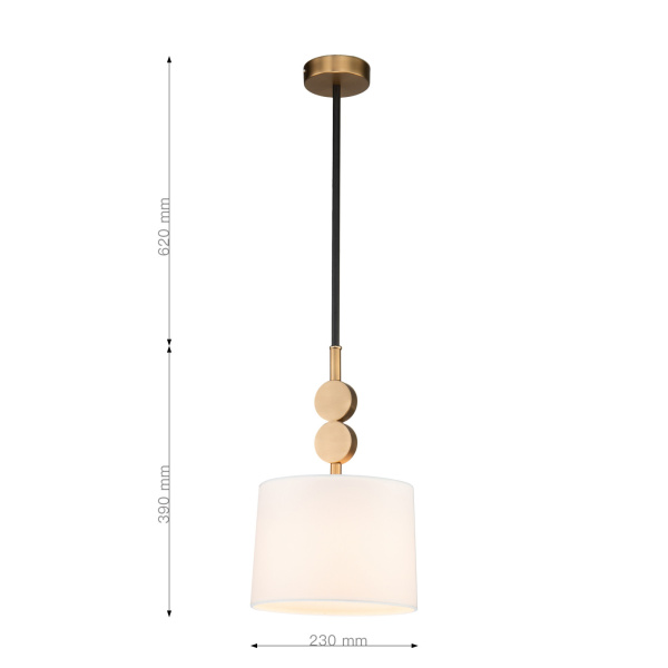 картинка Подвесной светильник Roshe 2624-1P от магазина BTSvet