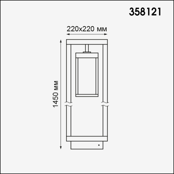 картинка Наземный светильник Ivory Led 358121 от магазина BTSvet