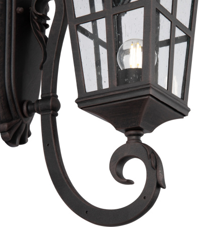 картинка Настенный фонарь уличный Albion O413WL-01BZ1 IP44 от магазина BTSvet