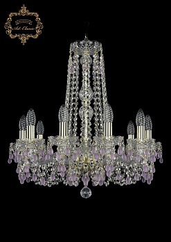 Хрустальная подвесная люстра 11.24.10.200.h-59.Gd.V7010