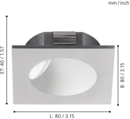 картинка Подсветка лестниц и стен светодиодная Zarate 96902 от магазина BTSvet