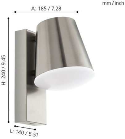 картинка Настенный светильник уличный Caldiero-c 97484 от магазина BTSvet