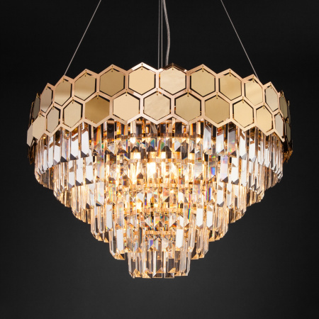 картинка Подвесная люстра хрустальная с управлением смартфоном Ariana 10124/8 от магазина BTSvet