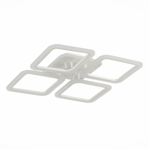 картинка Потолочная люстра светодиодная диммируемая с пультом регулировкой цветовой температуры и яркости Qutro SLE200452-04RGB от магазина BTSvet