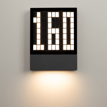 картинка Фасадный светильник светодиодный LGD-SIGN-WALL-S150x200-3W Warm3000 (GR, 148 deg, 230V) (Arlight, IP54 Металл, 3 года) 031060 от магазина BTSvet