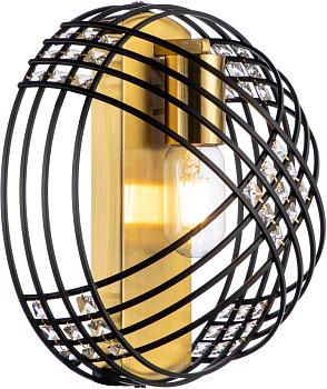 Настенный светильник Fresco V000105 (10001/1W Black)