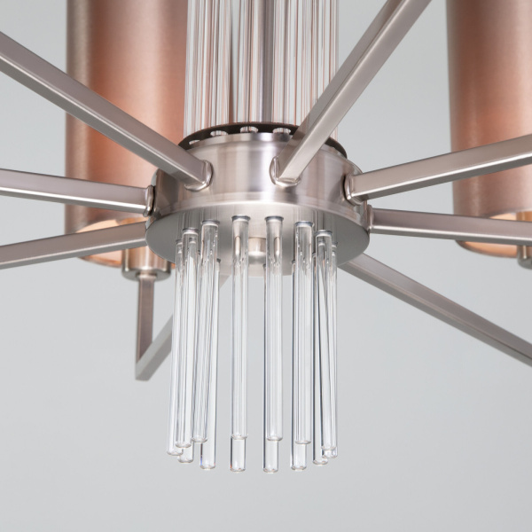 картинка Подвесная люстра Soffio 60134/8 никель от магазина BTSvet