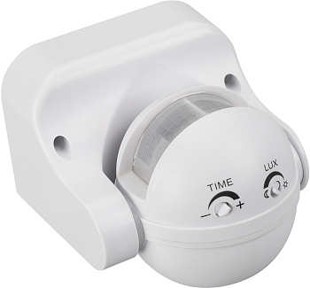 Датчик движения PRIME-PIR-UP-360-230V-MULTI (94x80mm, 1200W, IP44) (Arlight) 027388