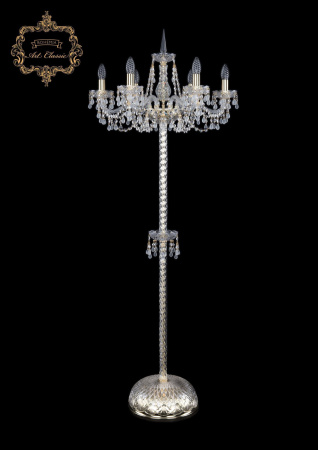 Хрустальный торшер 13.24.6.200.P.h-160.Gd.V0300