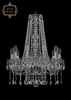 Хрустальная подвесная люстра 11.12.10.165.h-62.Cr.Sp