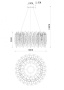 картинка Подвесная люстра Amelie 6002/01 SP-8 от магазина BTSvet