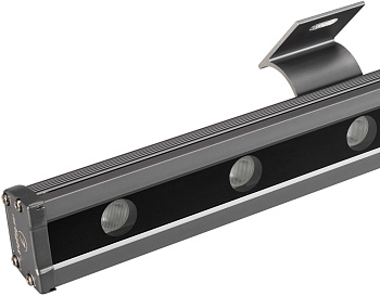Светодиодный прожектор AR-LINE-1000L-48W-24V RGB-Day4000 (Grey, 15x45 deg, DMX512) (Arlight, Закрытый) 027282