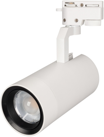 Трековый светильник светодиодный LGD-GELIOS-2TR-R95-40W Day4000 (WH, 20-60 deg, 230V) (Arlight, IP20 Металл, 3 года) 031249