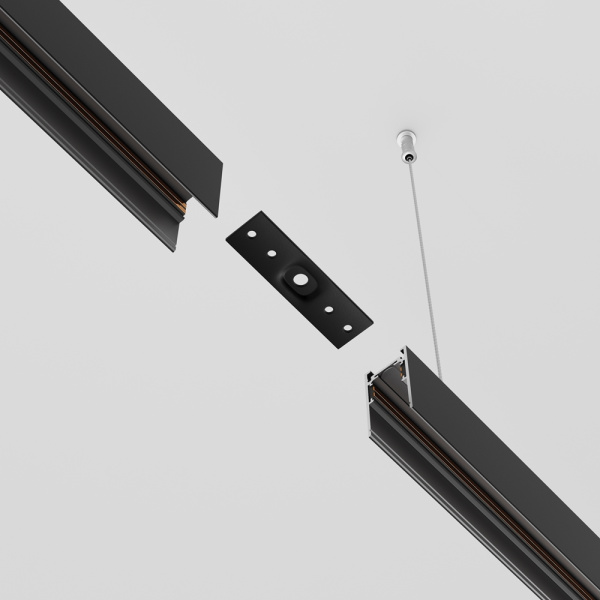 картинка Соединитель прямой для накладных магнитных шинопроводов Accessories for Exility TRA034C-21B от магазина BTSvet