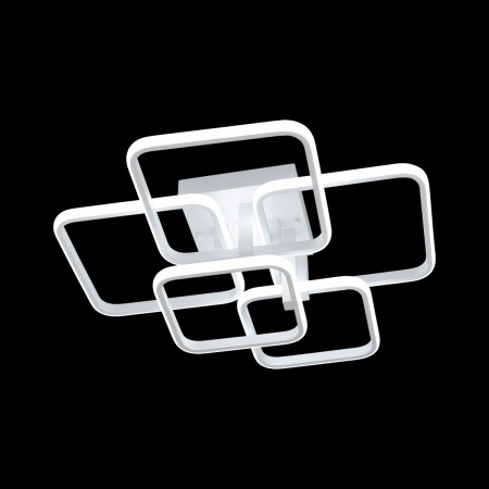 картинка Потолочная люстра светодиодная с пультом регулировкой яркости и цветовой температуры ночным режимом и таймером Бакстер CL230B150 от магазина BTSvet