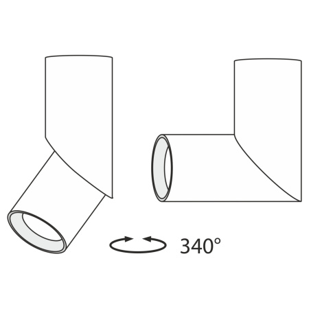 картинка Накладной светильник Dafne C027CL-L10B от магазина BTSvet