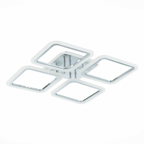 картинка Потолочная люстра светодиодная с пультом и управлением смартфоном регулировкой цветовой температуры и яркости ночным режимом Qutro SLE200412-04 от магазина BTSvet