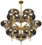 картинка Потолочная люстра Rivoli 6607/12 GD от магазина BTSvet