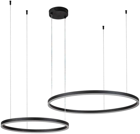 картинка Подвесной светильник Galass V000030L (14001/2P Black) от магазина BTSvet