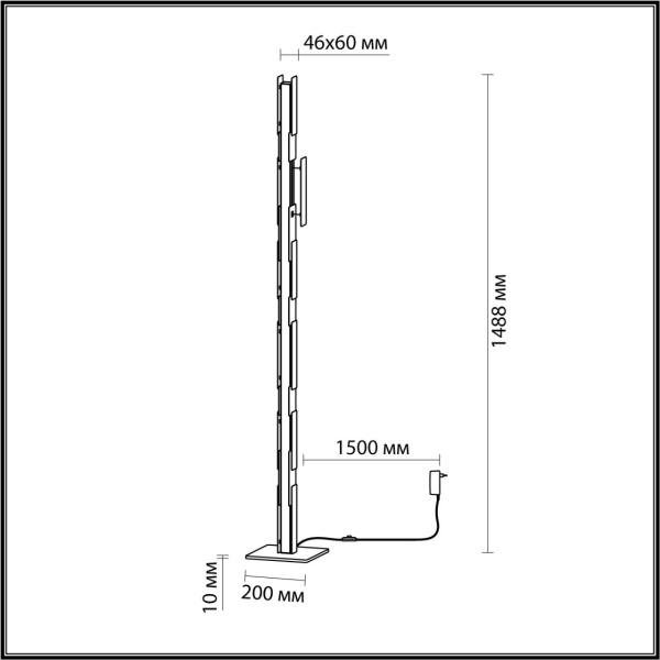 картинка Торшер Fierro 4991/36FL от магазина BTSvet