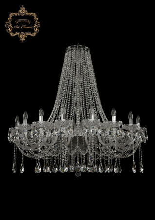 Хрустальная подвесная люстра 11.12.18.400.h-117.Cr.Sp