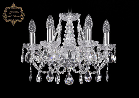 Хрустальная подвесная люстра 11.21.6.141.Cr.Sp