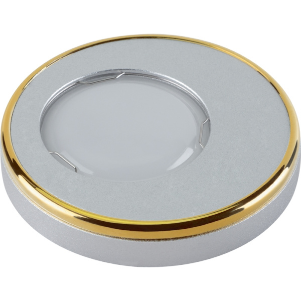 Встраиваемый светильник Vernissage DLS-V104 GU5.3 SAND SILVER+GOLD