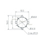 картинка Флэш-модуль VISOR-SPI-D40-6LED-24V RGB (Arlight, IP68 Пластик, 3 года) 027220 от магазина BTSvet