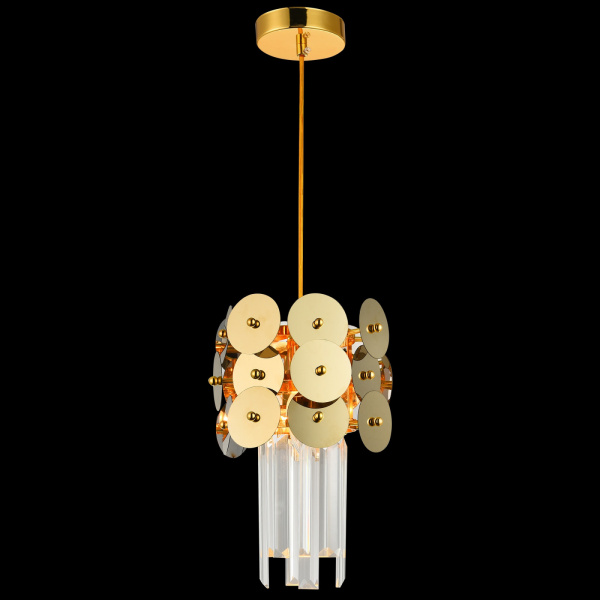 картинка Подвесной светильник хрустальный BEYOND 76015/1W GOLD от магазина BTSvet