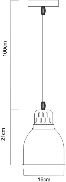 картинка Подвесной светильник A4248SP-1BK от магазина BTSvet