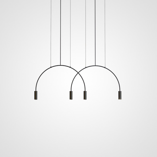 картинка Подвесной светильник ARC 2 черный от магазина BTSvet