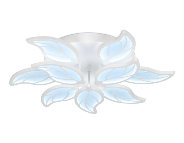 картинка Потолочная люстра светодиодная с пультом регулировкой цветовой температуры и яркости с ночным режимом ACRYLICA FA460 от магазина BTSvet