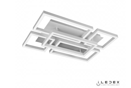 картинка Потолочная люстра светодиодная диммируемая с пультом Grace 8139-500X250+250-X-T WH от магазина BTSvet