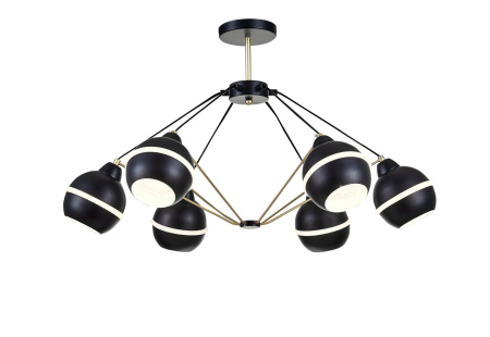 Потолочная люстра светодиодная 1074-6CL