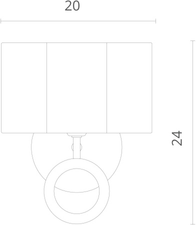 картинка Бра 4069/02 AP-1 от магазина BTSvet