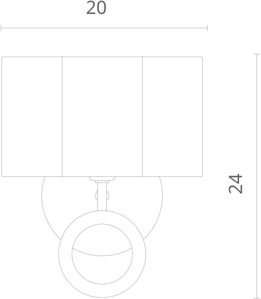 картинка Бра 4069/02 AP-1 от магазина BTSvet