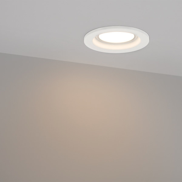 картинка Светодиодный Светильник встраиваемый LED LTD-80WH 9W Warm White 120deg (Arlight, IP40 Металл, 3 года) 018043 от магазина BTSvet